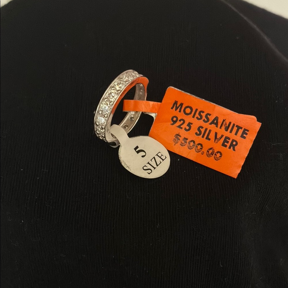 Moissanite 925 Silver Ring